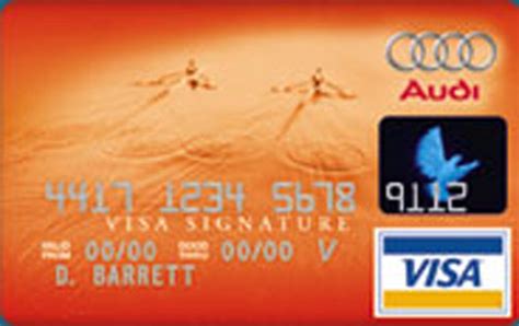 Audi signature card